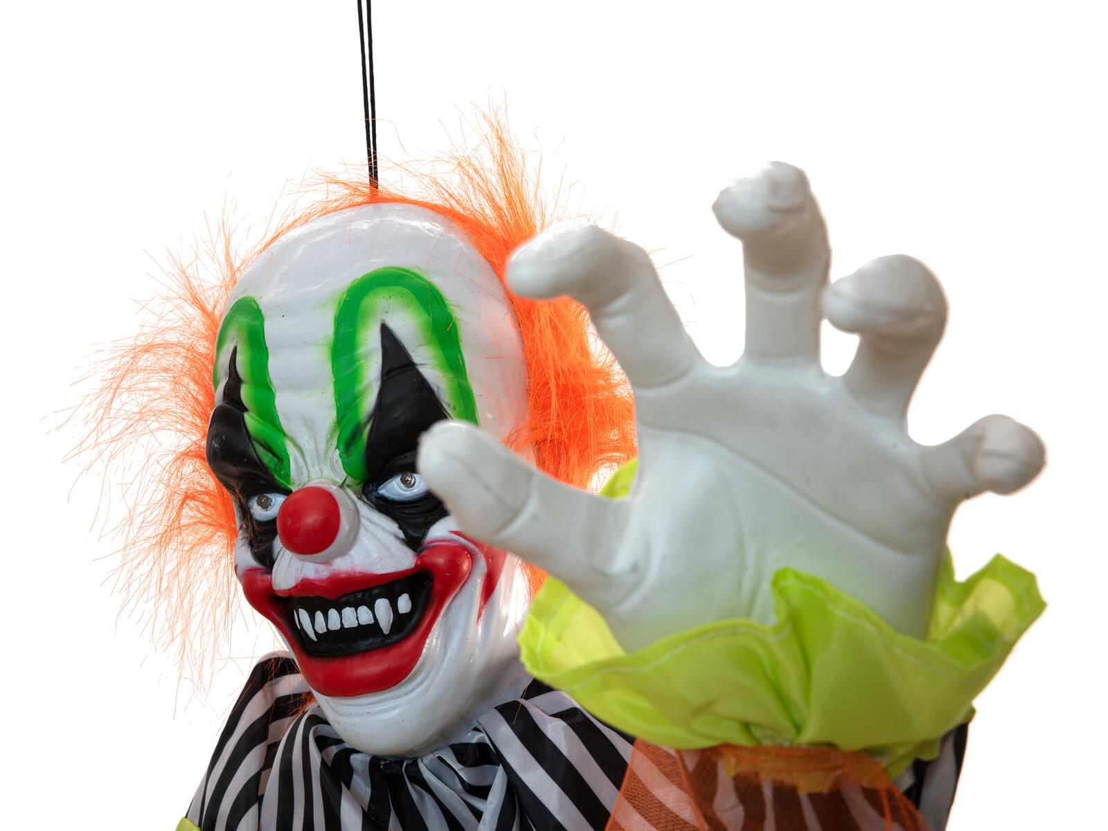 EUROPALMS Halloween Figure Clown Curby, animated, 155cm