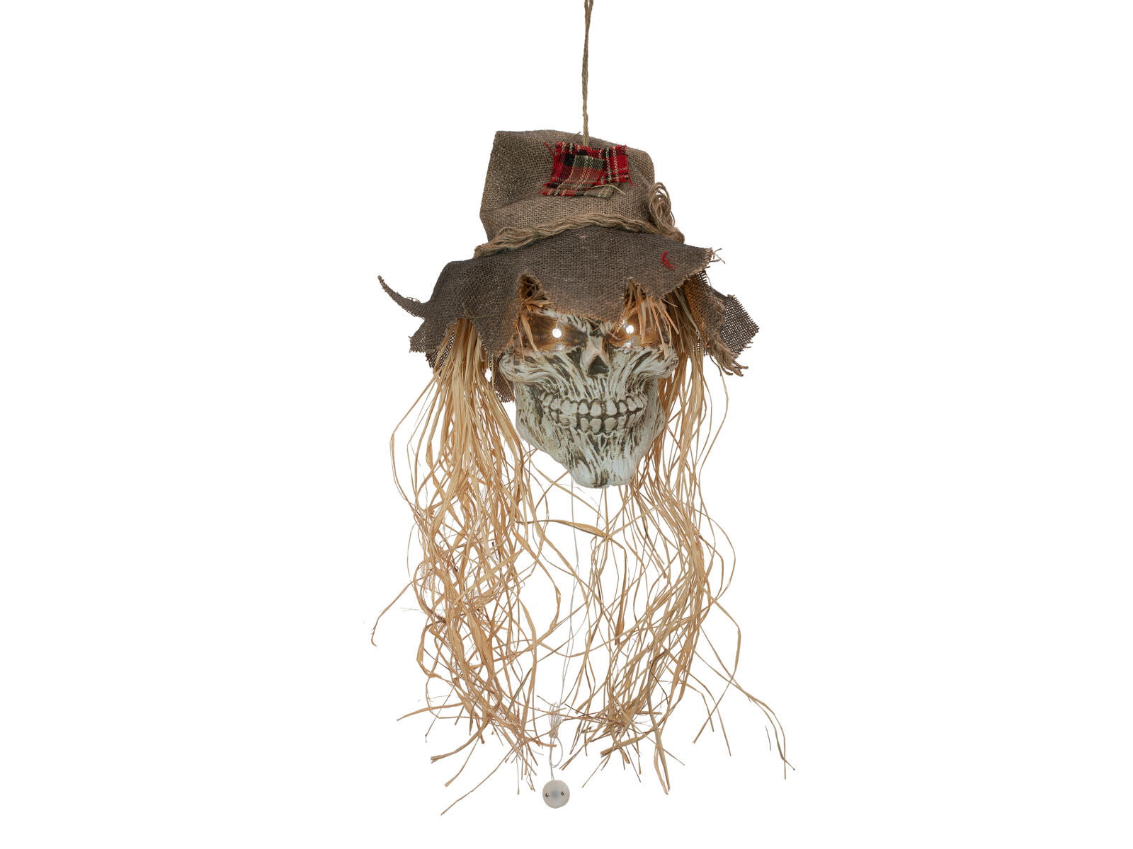EUROPALMS Halloween Scarecrow Skull, 70cm